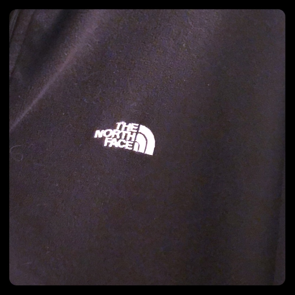 Mens black fleece North Face